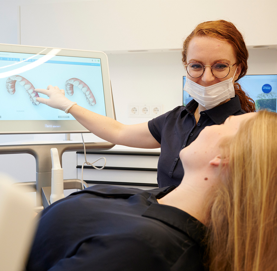 Intraoralscanner Starnberg, kein Zahnbadruck nötig